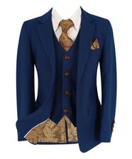 Mens Boys Tailored Fit Suit in