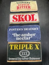Beer Bar Towels 4 Cotton Mats Preloved Commercial Grade Golf Fishing see sizes