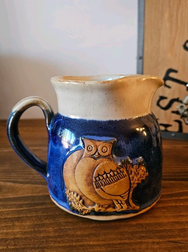 Vintage studio pottery - vintage, pitcher
