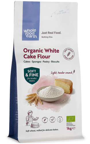 Organic white cake flour - organic,