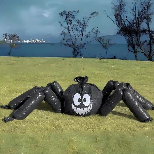 Halloween giant black garden - black,