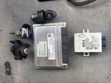 BMW E46 330i 2001 Engine Control Unit EWS Ignition barrel locks with key