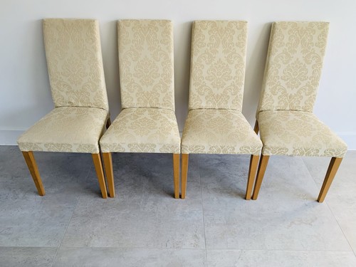 Set italian dining chairs - of, 4