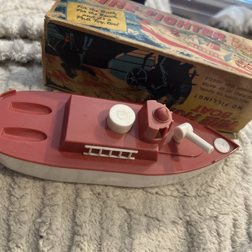 Vintage fire fighter - fighter, boat