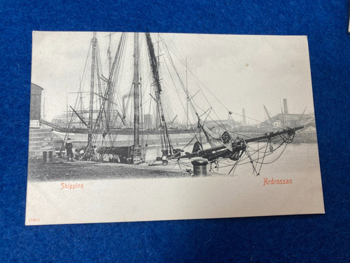 Vintage postcard ardrossan - vintage,
