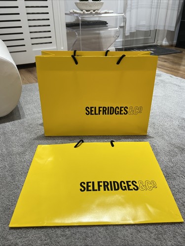 Selfridges gift paper bag - selfridges,