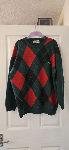 Vintage mens pringle argyle - pringle,