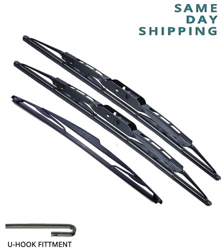 Front and rear wiper - rear, blades