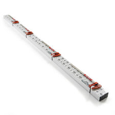 bricklayers Aluminium building profiles 40x40mm+ 4 strong f-clamps.+ gauge tape