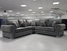 Vegas Corner Sofa - Grey