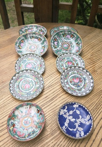 Piece cloisonné famille - 10-piece,