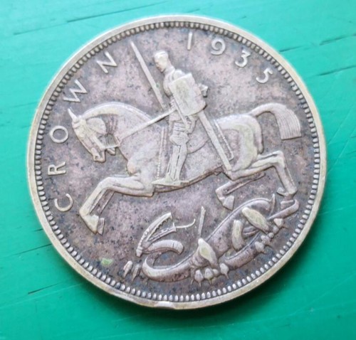 1935 george silver crown - george,