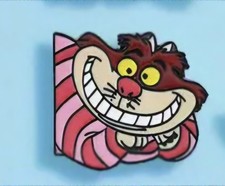 Disney Cheshire Cat - Alice In Wonderland Enamel Pin Badge
