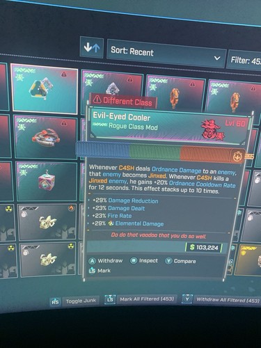 Borderlands modded lvl - 4,