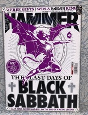 Metal Hammer Magazine Black Sabbath Special, ozzy, cd posters slipknot