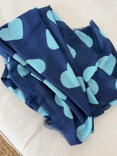 Becksondergaard scarf silk - scarf, 50%