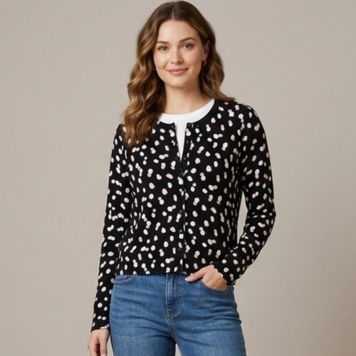 Philosophy polka dot cardigan - polka,