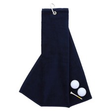 Golf Towel Tri Fold Golf Towels with Carabiner Clip Premium Golf Accessories
