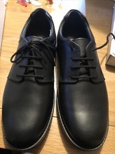 BLACK  LEATHER RUSSELL & BROMLEY GIBSON UK 3.5 BNIB