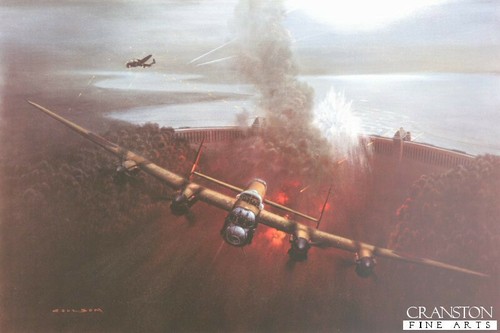 Aviation art print lancaster - aviation,