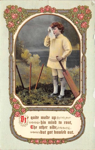 Cricket greetings boy - ,