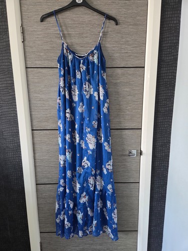 Zara blue patterned chiffon - zara,