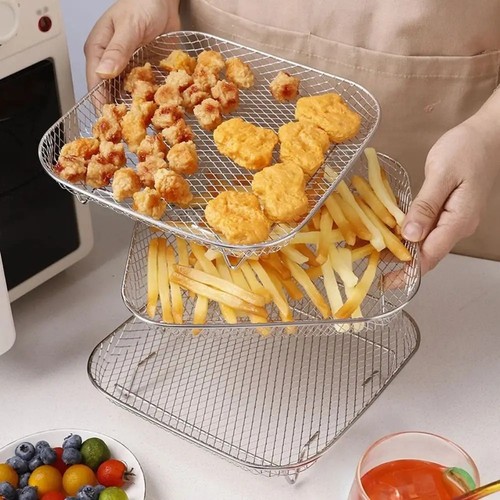 Air fryer rack stainless steel - fryer,