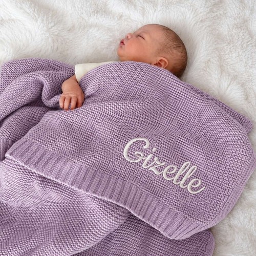 Personalised cotton knit - personalised,