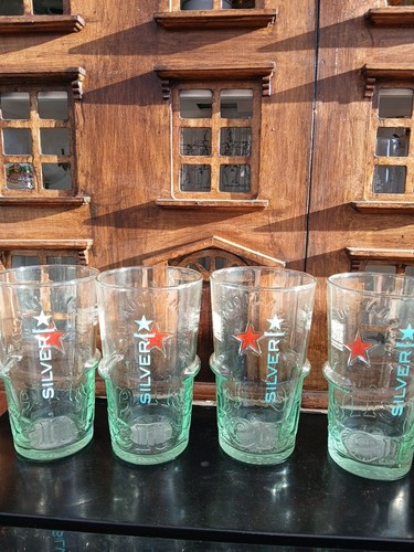 Heineken silver pint glass - heineken,