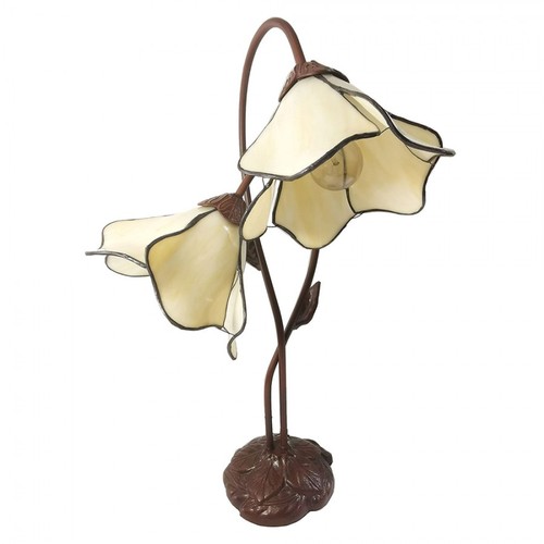 Huge 61cm cream tiffany table - huge,