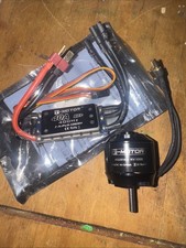 Rc Plane T Motor AS 2814/8 1000kv With matched T Motor 40amp Esc New 