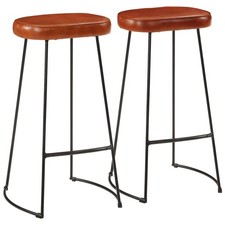 Metal Bar Stools Set of 2