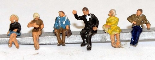Seated passengers set - seated, 2