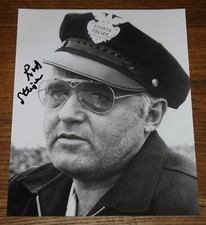 ROD STEIGER SIGNED HEAT OF THE NIGHT 10x8 AUTOGRAPH PHOTO IN PERSON UACC DEALER