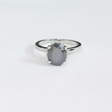 Black diamond solitaire - diamond,