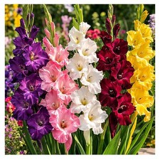 50 Gladiolus Corms Colour