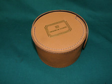Hardy leather reel case gold