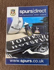 2002 TOTTENHAM HOTSPUR Official MERCHANDISE CATALOGUE 20pp EXCELLENT_FREEPOST