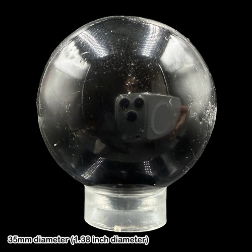 Black obsidian sphere natural - black,