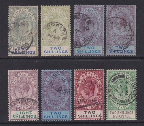 Gibraltar edvii 1904 - gv,