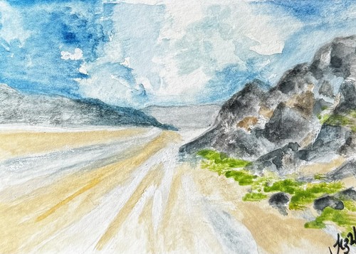 Aceo original watercolour - original,