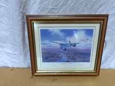 Concorde print Westminster Limited edition of 4950 "Supersonic London “ Framed