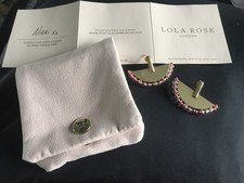 Lola Rose Earrings Brand New & In Pouch