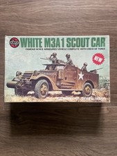 VINTAGE AIRFIX 07360-0. WHITE M3A1 SCOUT CAR.  1/35 SCALE EMPTY BOX ONLY