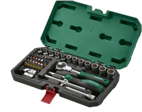 Parkside socket set with - socket,
