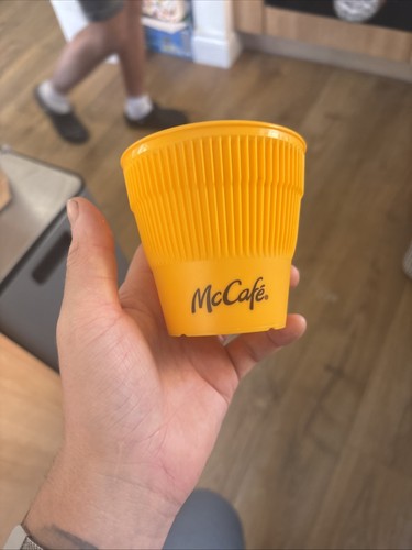 Macdonalds mccafe yellow - macdonalds,