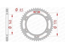 AFAM Standard steel crown