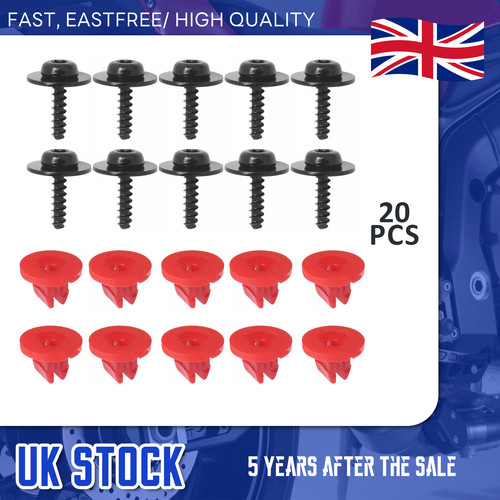 Engine undertray screws nuts - undertray,