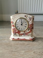 Mason's Ironstone Mandalay Red Mantle Clock