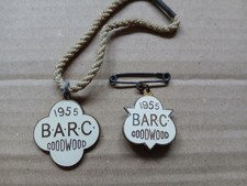 BARC. Goodwood badges